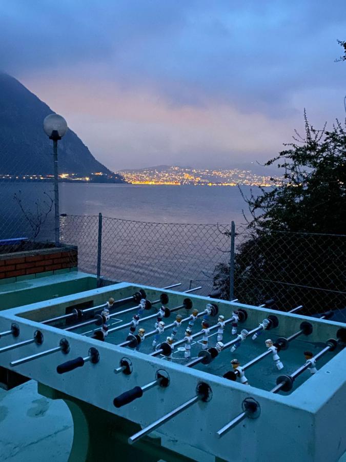 Holiday On The Lake Lugano Bissone Esterno foto