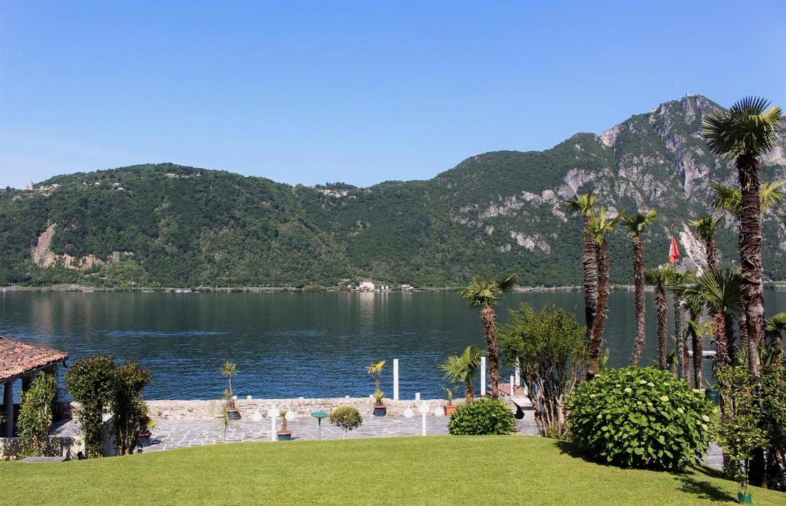 Holiday On The Lake Lugano Bissone Esterno foto