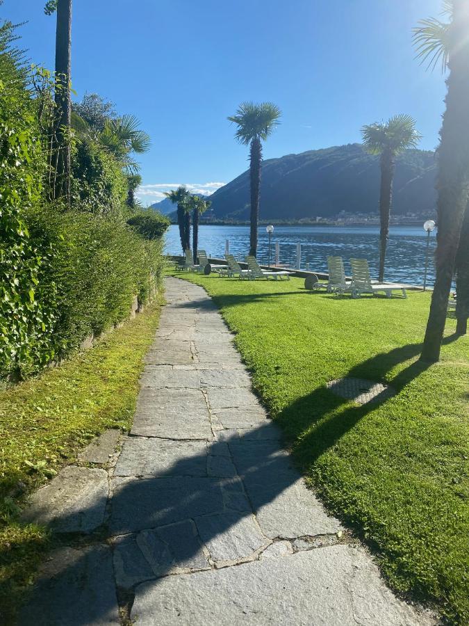 Holiday On The Lake Lugano Bissone Esterno foto