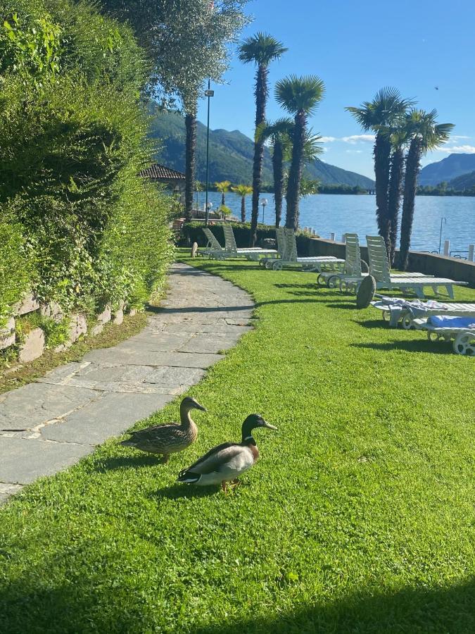 Holiday On The Lake Lugano Bissone Esterno foto